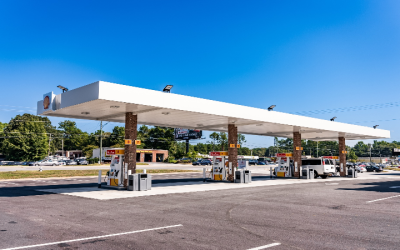 How Service Station Canopies Enhance Customer Experience & Safety